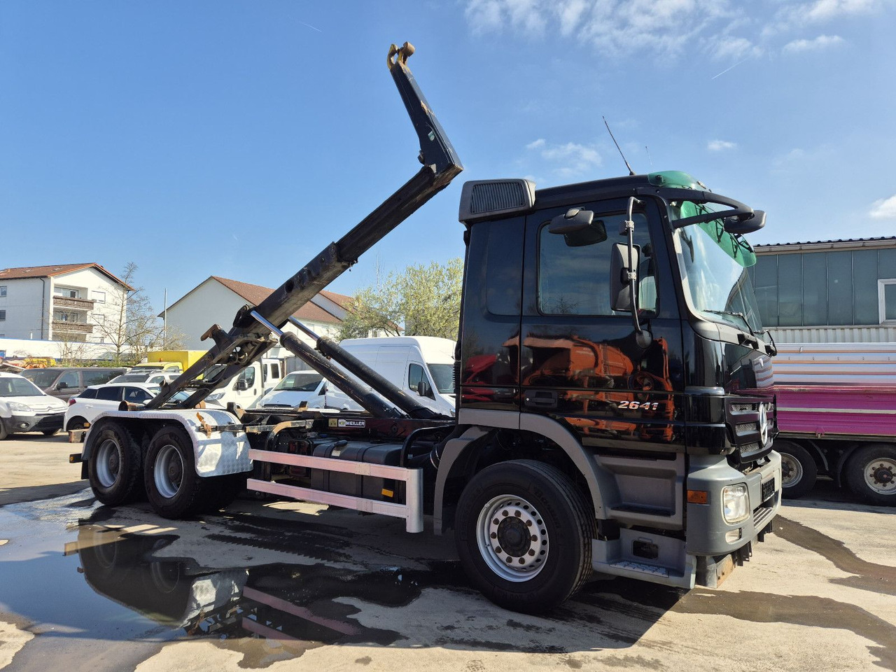 Mercedes-Benz Actros MP2 2641 M BL 6x4*MEILLER-RK-20.67/Analog - Camião polibenne: foto 2 Mercedes-Benz Actros MP2 2641 M BL 6x4*MEILLER-RK-20.67/Analog - Camião polibenne: foto 2