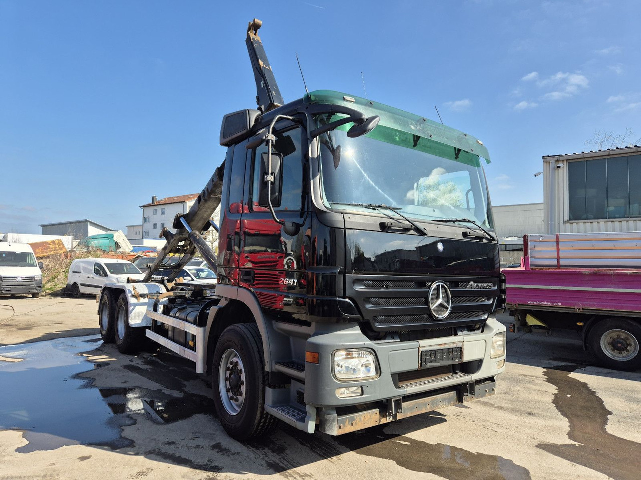 Mercedes-Benz Actros MP2 2641 M BL 6x4*MEILLER-RK-20.67/Analog - Camião polibenne: foto 1 Mercedes-Benz Actros MP2 2641 M BL 6x4*MEILLER-RK-20.67/Analog - Camião polibenne: foto 1