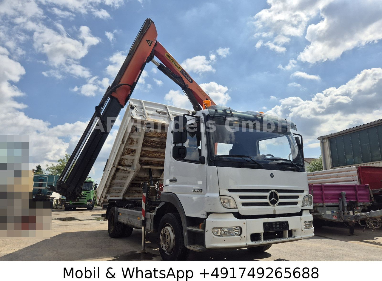 Mercedes-Benz Atego II 1223 S Meiler *Palfinger PK-10501/Klima - Camião basculante: foto 1 Mercedes-Benz Atego II 1223 S Meiler *Palfinger PK-10501/Klima - Camião basculante: foto 1