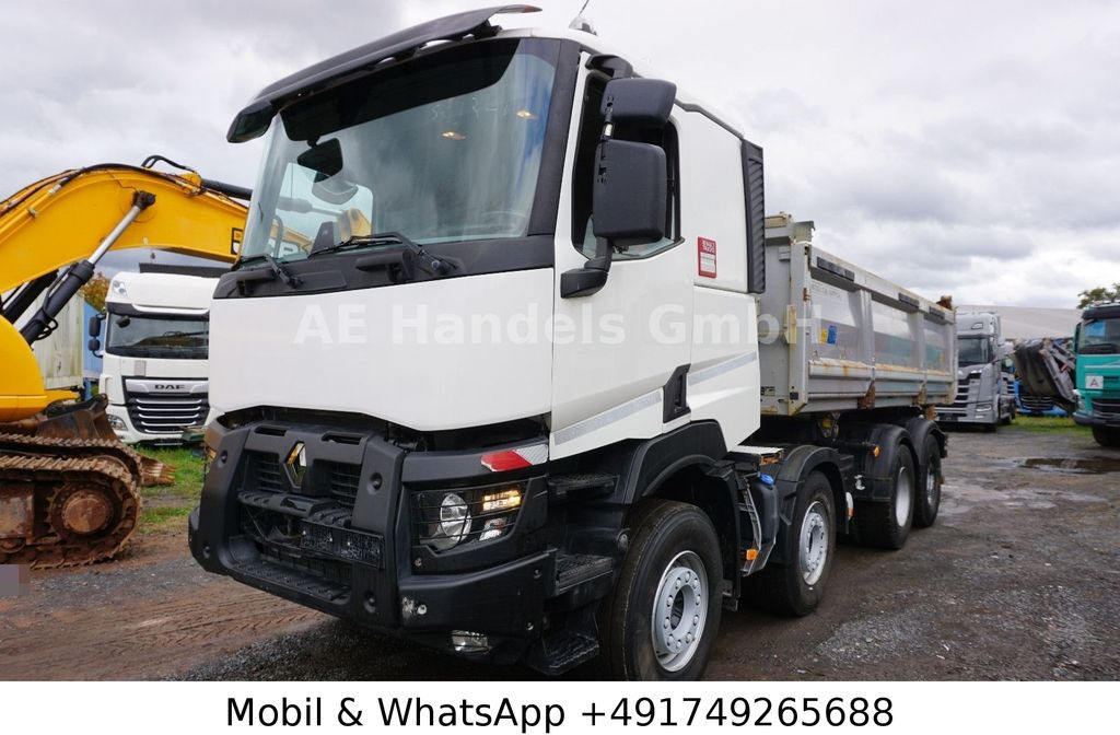 Renault C520 BB 8x4 *MEILLER-13m³ / Bordmatik / AHK - Camião basculante: foto 1 Renault C520 BB 8x4 *MEILLER-13m³ / Bordmatik / AHK - Camião basculante: foto 1
