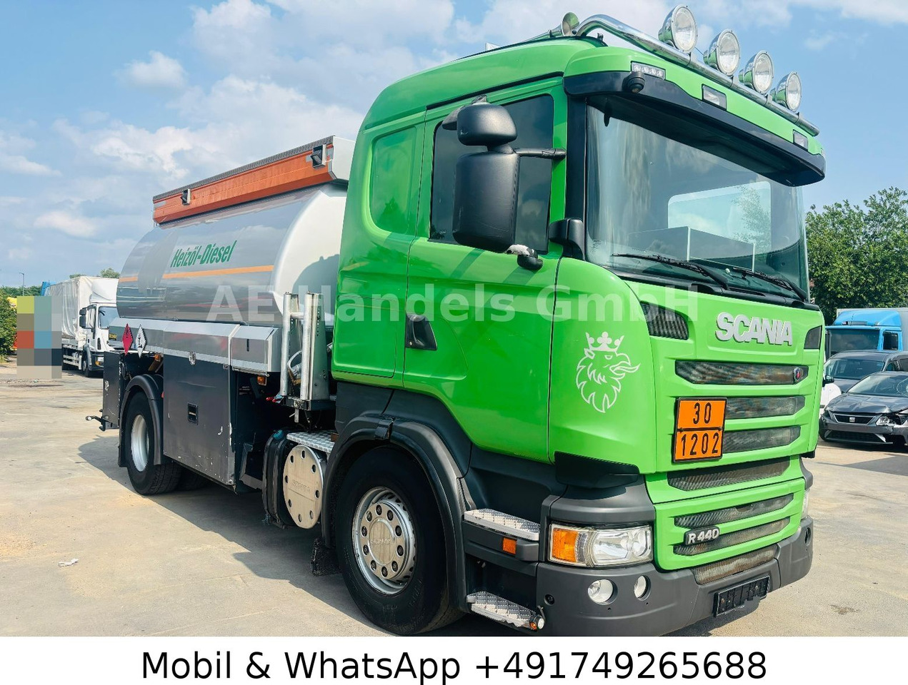 Scania R440 Rohr *Retarder/Oben-Unten/2-Kammern/14m³ - Camião cisterna: foto 2 Scania R440 Rohr *Retarder/Oben-Unten/2-Kammern/14m³ - Camião cisterna: foto 2