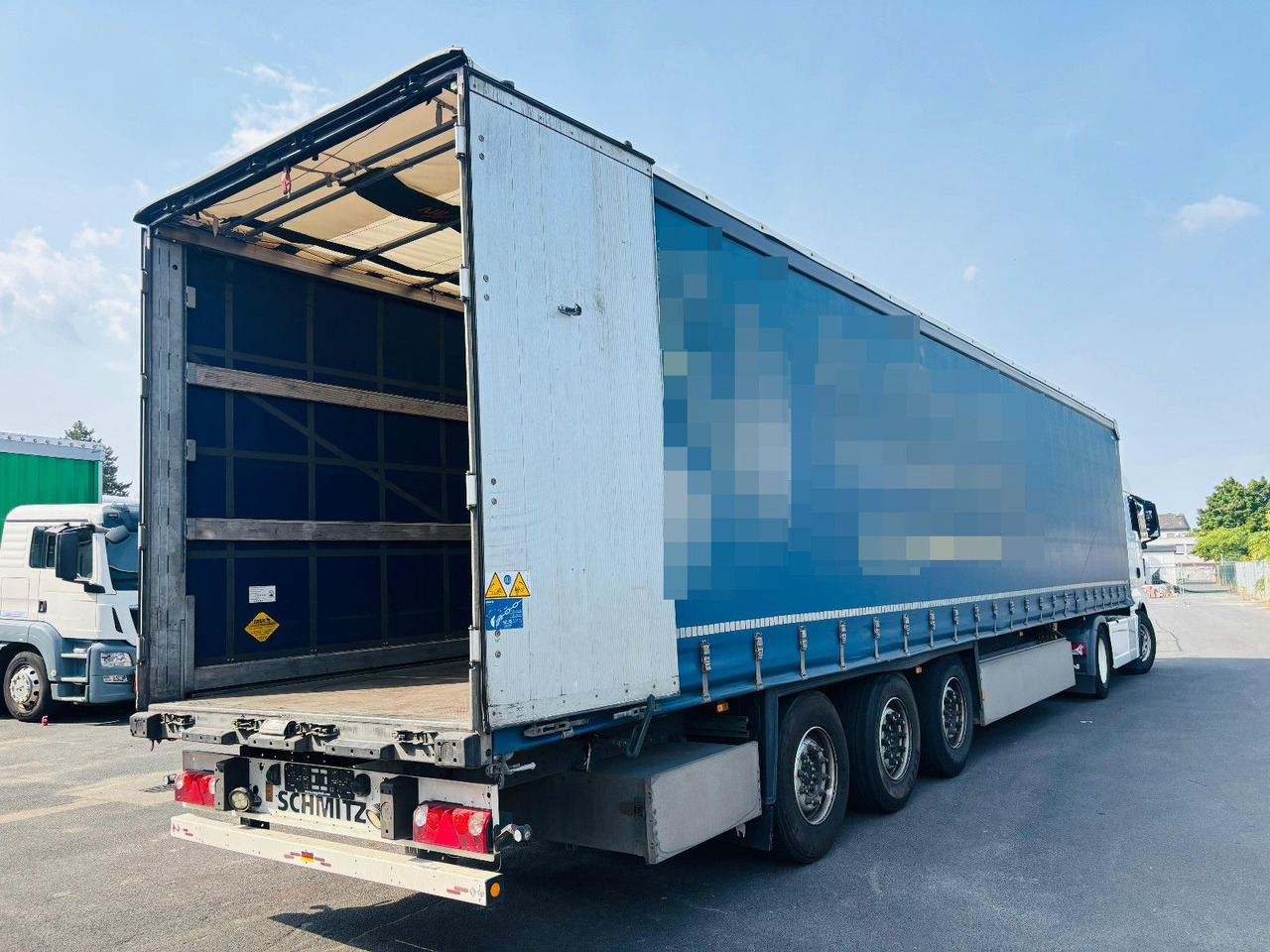 Schmitz Cargobull SCS 24/L *Lift/Edscha/Tautliner/CodeXL/Airpipe - Semi-reboque de lona: foto 3 Schmitz Cargobull SCS 24/L *Lift/Edscha/Tautliner/CodeXL/Airpipe - Semi-reboque de lona: foto 3