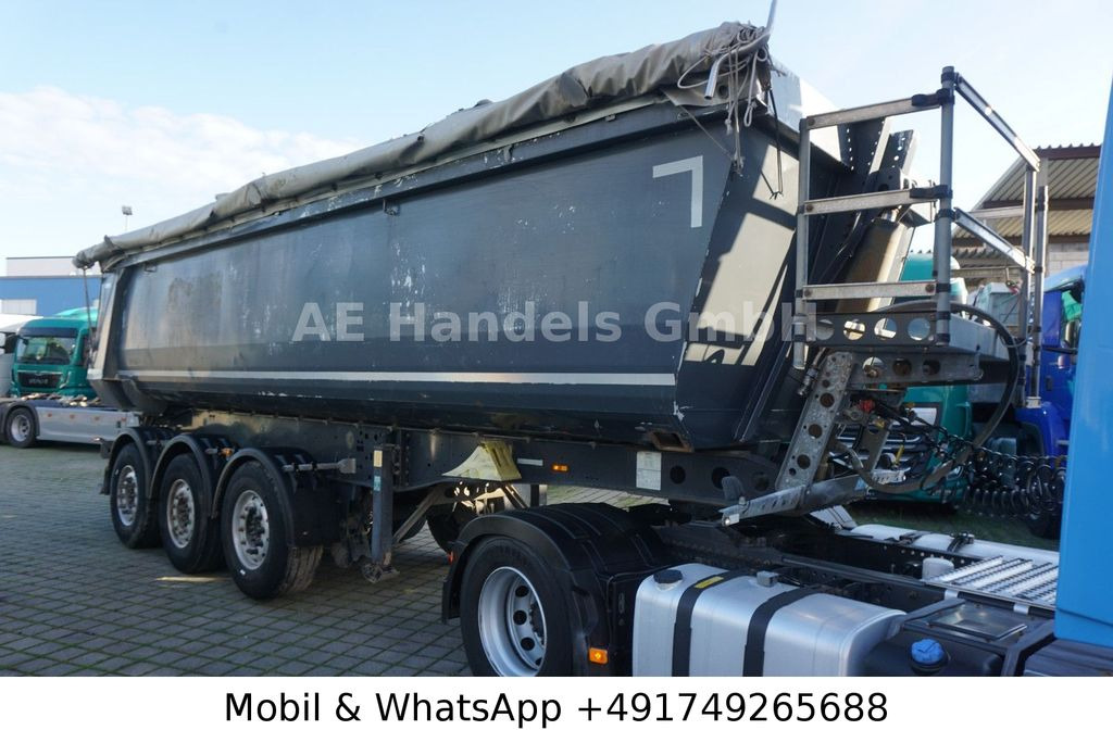 Schmitz Cargobull SKI 24 SL 7.2 Stahl*28m³/1.Lift/Rollplane/Alcoa - Semi-reboque basculante: foto 1 Schmitz Cargobull SKI 24 SL 7.2 Stahl*28m³/1.Lift/Rollplane/Alcoa - Semi-reboque basculante: foto 1
