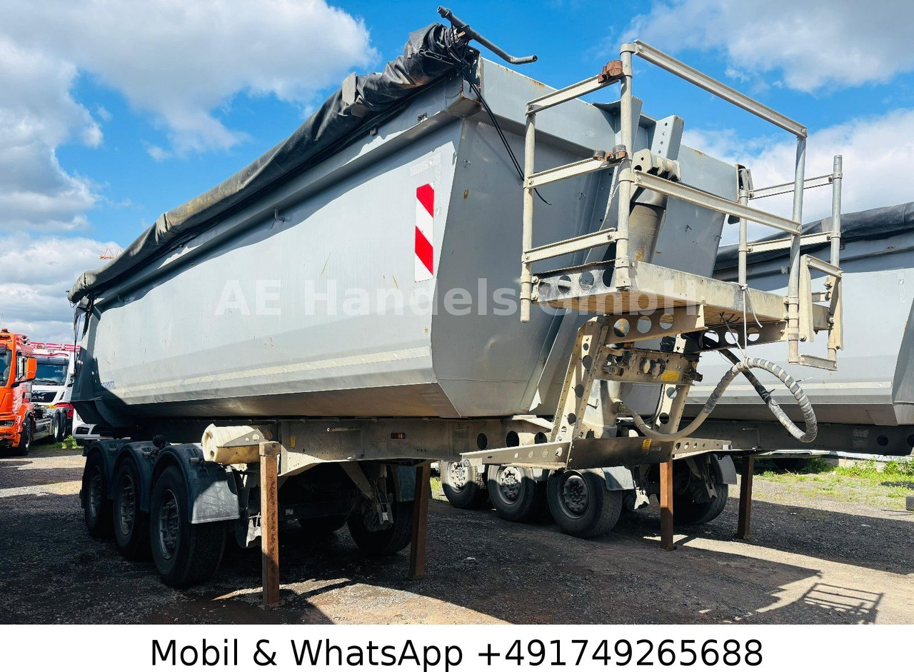 Schmitz Cargobull SKI 24 Stahl *24m³ / 1.Liftachse / Schieber - Semi-reboque basculante: foto 1 Schmitz Cargobull SKI 24 Stahl *24m³ / 1.Liftachse / Schieber - Semi-reboque basculante: foto 1