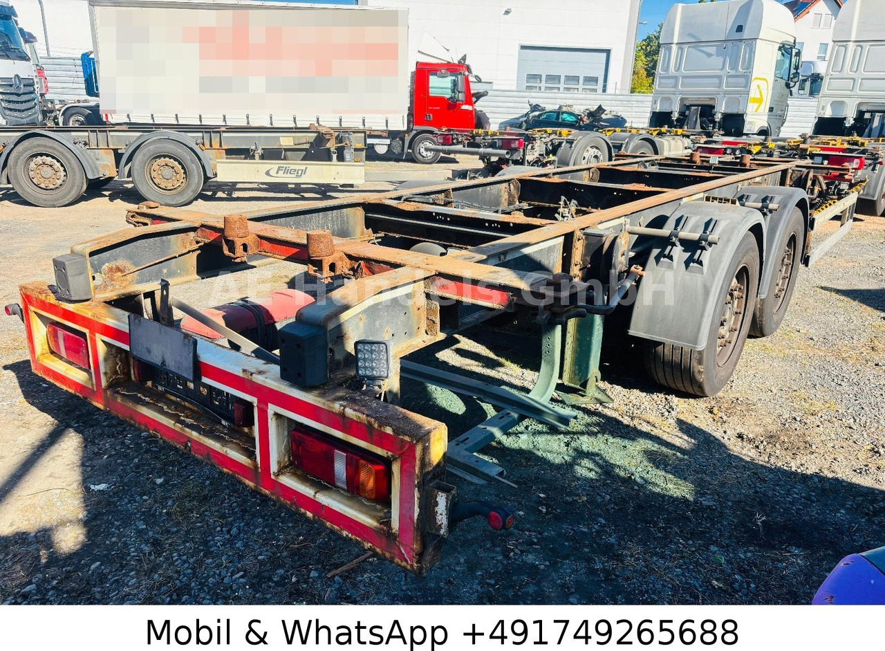 Schmitz Cargobull ZWF 18/L Tandem BDF Tiefgekoppelt*Scheibenbremse - Reboque transportador de contêineres/ Caixa móvel: foto 3 Schmitz Cargobull ZWF 18/L Tandem BDF Tiefgekoppelt*Scheibenbremse - Reboque transportador de contêineres/ Caixa móvel: foto 3