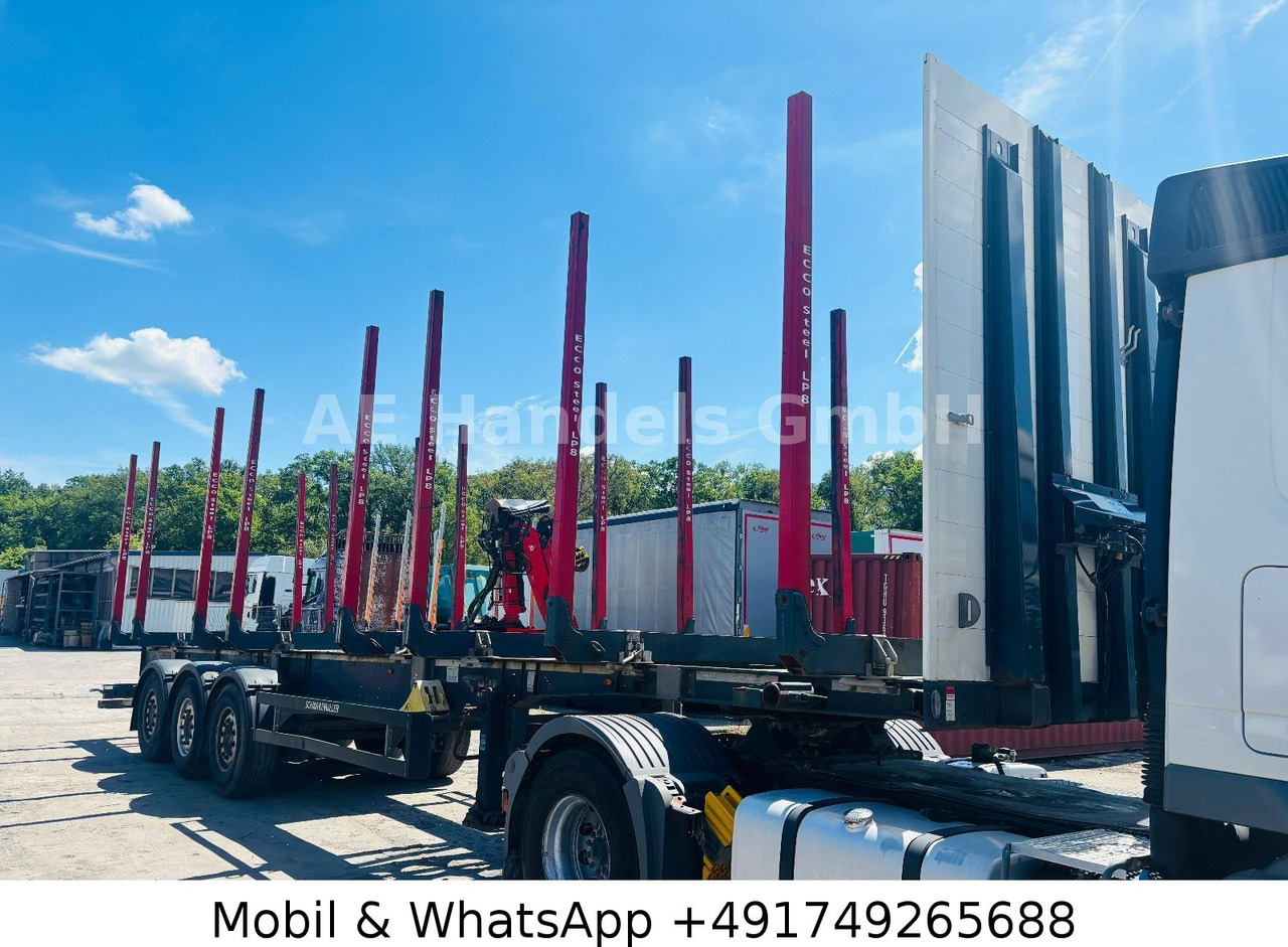 Schwarzmüller S1 Y-Serie Lang-Holz *8x Rungen/Liftachse/Alcoa - Semi-reboque transporte de madeira: foto 1 Schwarzmüller S1 Y-Serie Lang-Holz *8x Rungen/Liftachse/Alcoa - Semi-reboque transporte de madeira: foto 1