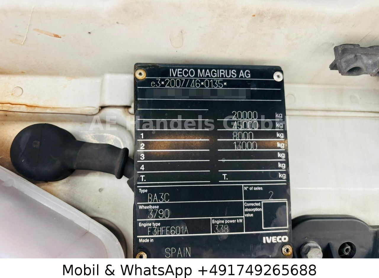 Locação financeira de  Iveco Stralis 460 LNG HIWay BL*Retarder/ACC/Standklima Iveco Stralis 460 LNG HIWay BL*Retarder/ACC/Standklima: foto 12