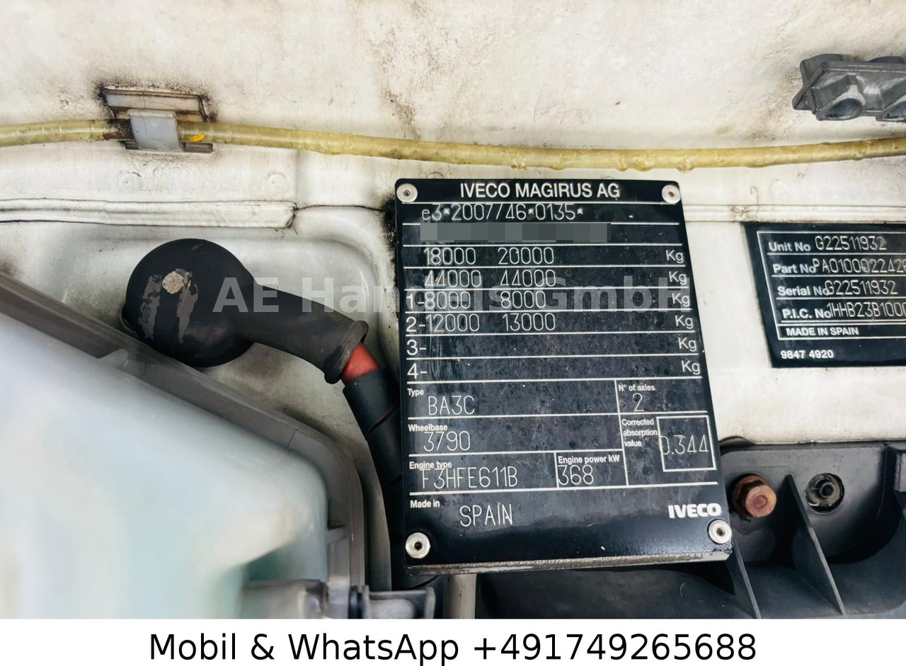 Tractor Iveco Stralis 500 E6 Hi-Way BL*Retarder/Standheizung: foto 11