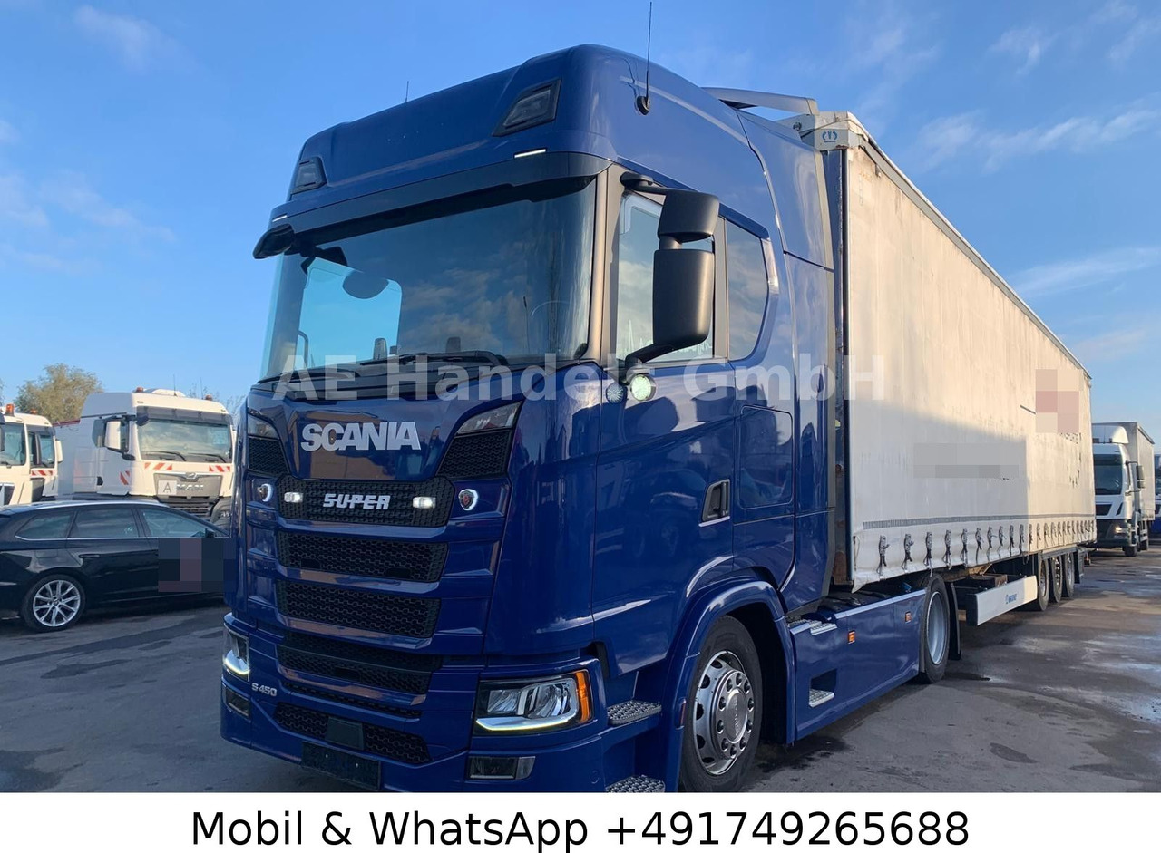 Scania S450 HighLine LowDeck LL*Retarder/ACC/Standklima - Tractor: foto 1 Scania S450 HighLine LowDeck LL*Retarder/ACC/Standklima - Tractor: foto 1