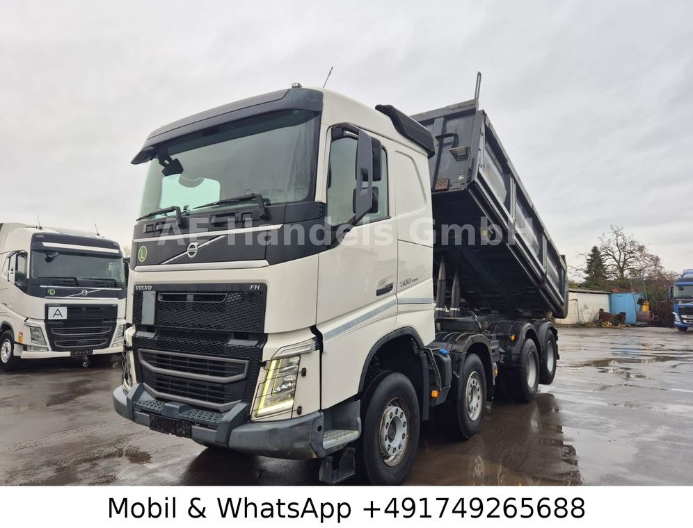 Volvo FH 500 BL 8x4 Meiller *VEB+/Bordmatik/13m³ - Camião basculante: foto 1 Volvo FH 500 BL 8x4 Meiller *VEB+/Bordmatik/13m³ - Camião basculante: foto 1
