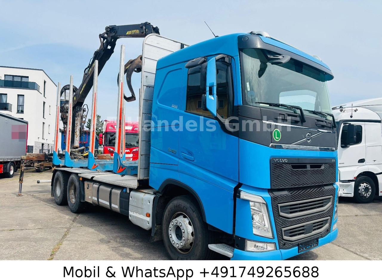 Volvo FH 540 BL 6x4 Tajfun LIV-150K *Retarder/Exte/ACC - Camião de transporte de madeira, Camião grua: foto 1 Volvo FH 540 BL 6x4 Tajfun LIV-150K *Retarder/Exte/ACC - Camião de transporte de madeira, Camião grua: foto 1