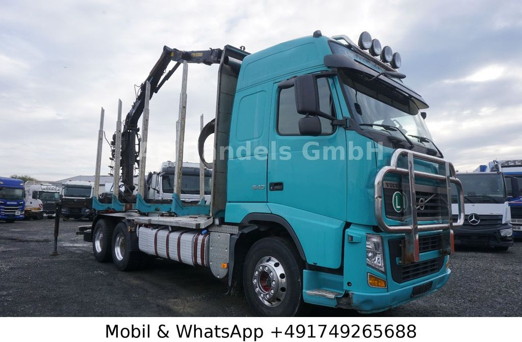 Volvo FH 540 Globe BL 6x4 Hiab 115z-80 *VEB+/AHK - Camião grua: foto 3 Volvo FH 540 Globe BL 6x4 Hiab 115z-80 *VEB+/AHK - Camião grua: foto 3