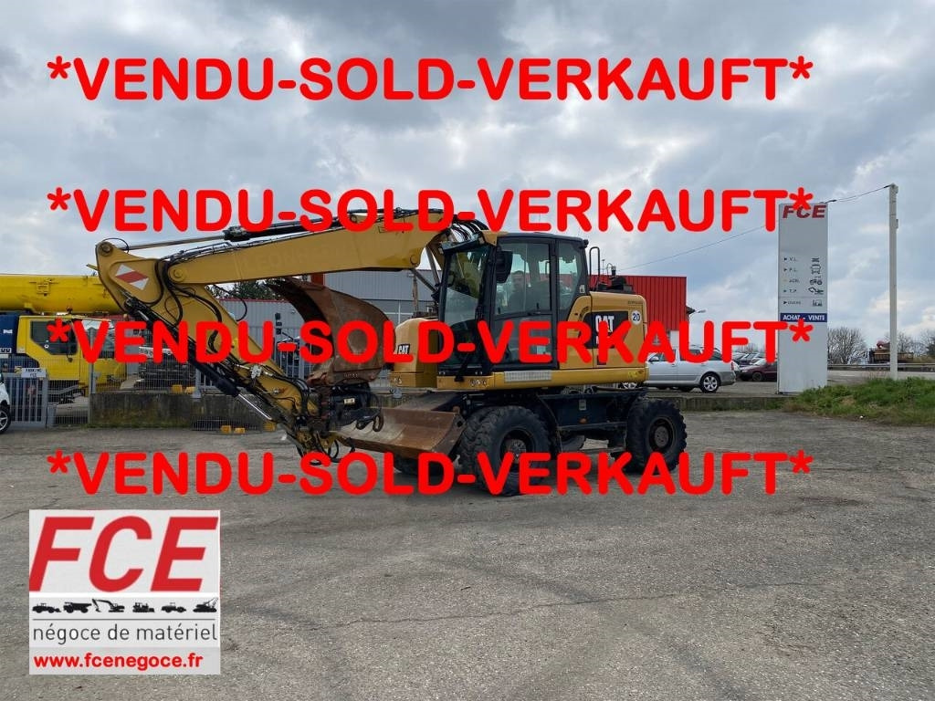 CAT M 315F /1er Main-Certificat CE Non accidenté - Escavadeira de rodas: foto 1 CAT M 315F /1er Main-Certificat CE Non accidenté - Escavadeira de rodas: foto 1