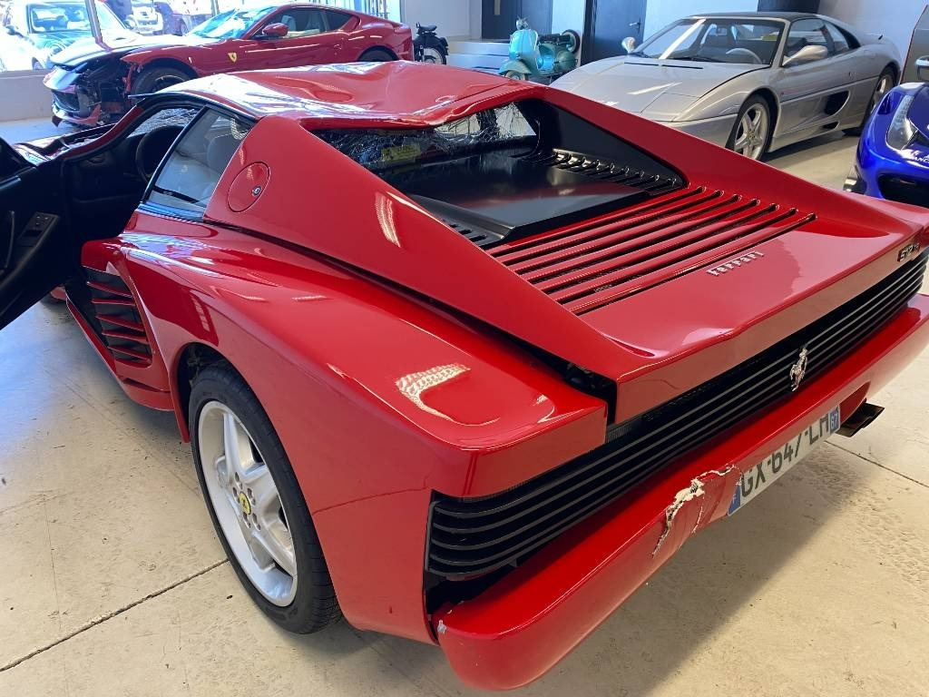 Coupé Ferrari 512 TR TESTAROSSA F110HB Origine Française: foto 26