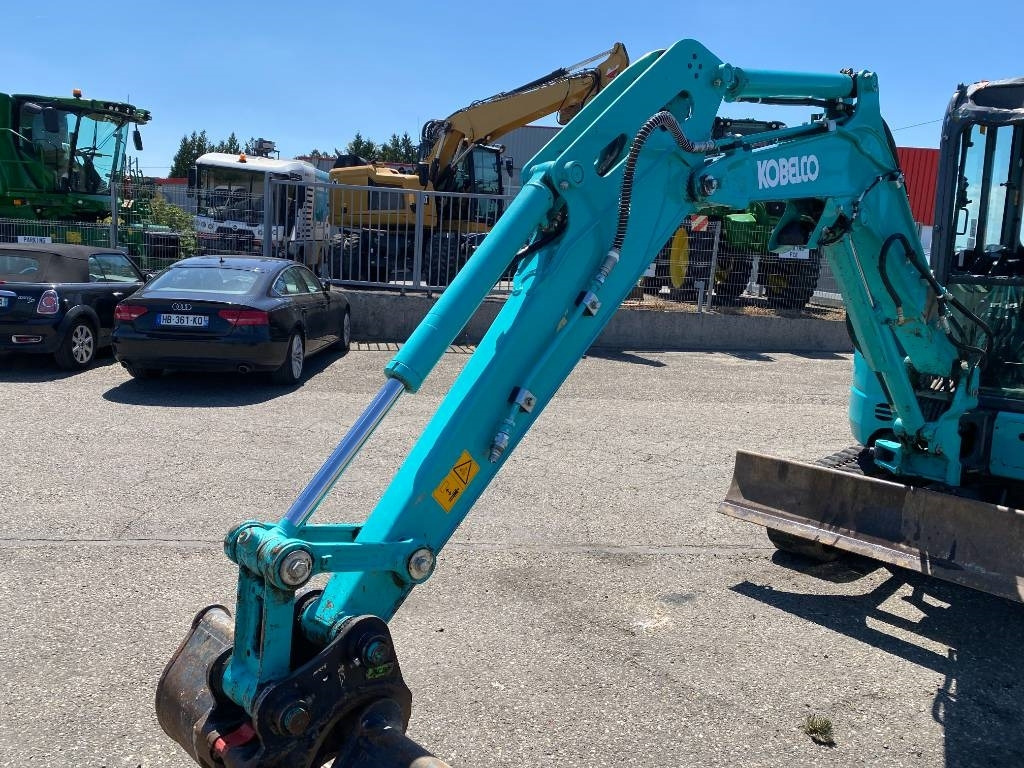 Mini escavadeira Kobelco SK28SR-6E 1er Main Origine Française endommagée: foto 18
