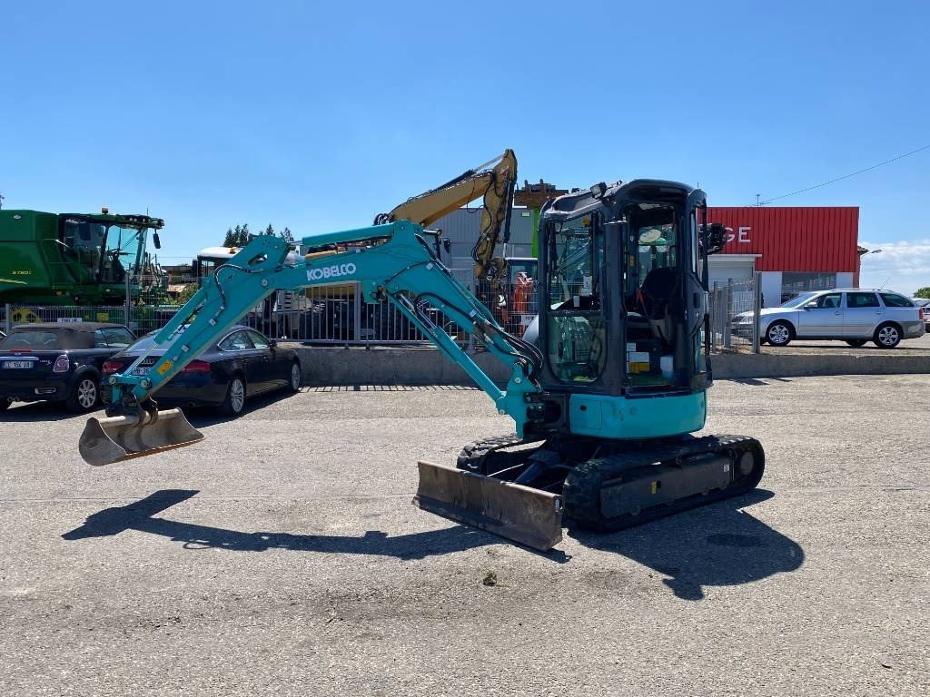 Mini escavadeira Kobelco SK28SR-6E 1er Main Origine Française endommagée: foto 7