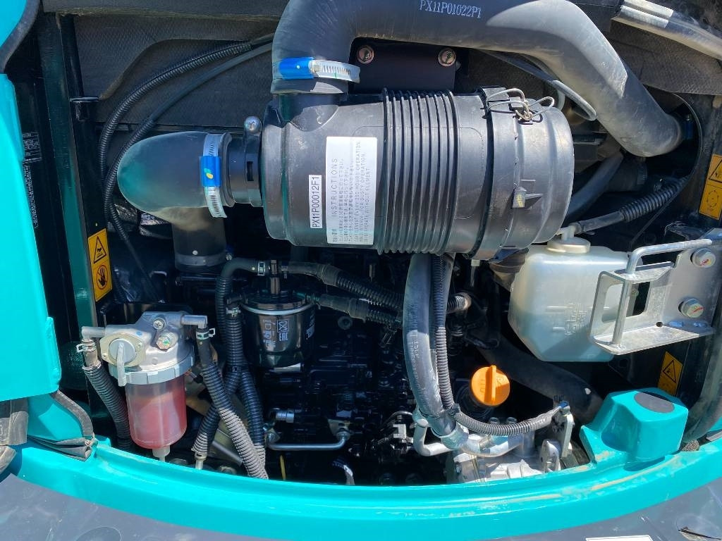 Mini escavadeira Kobelco SK28SR-6E 1er Main Origine Française endommagée: foto 15