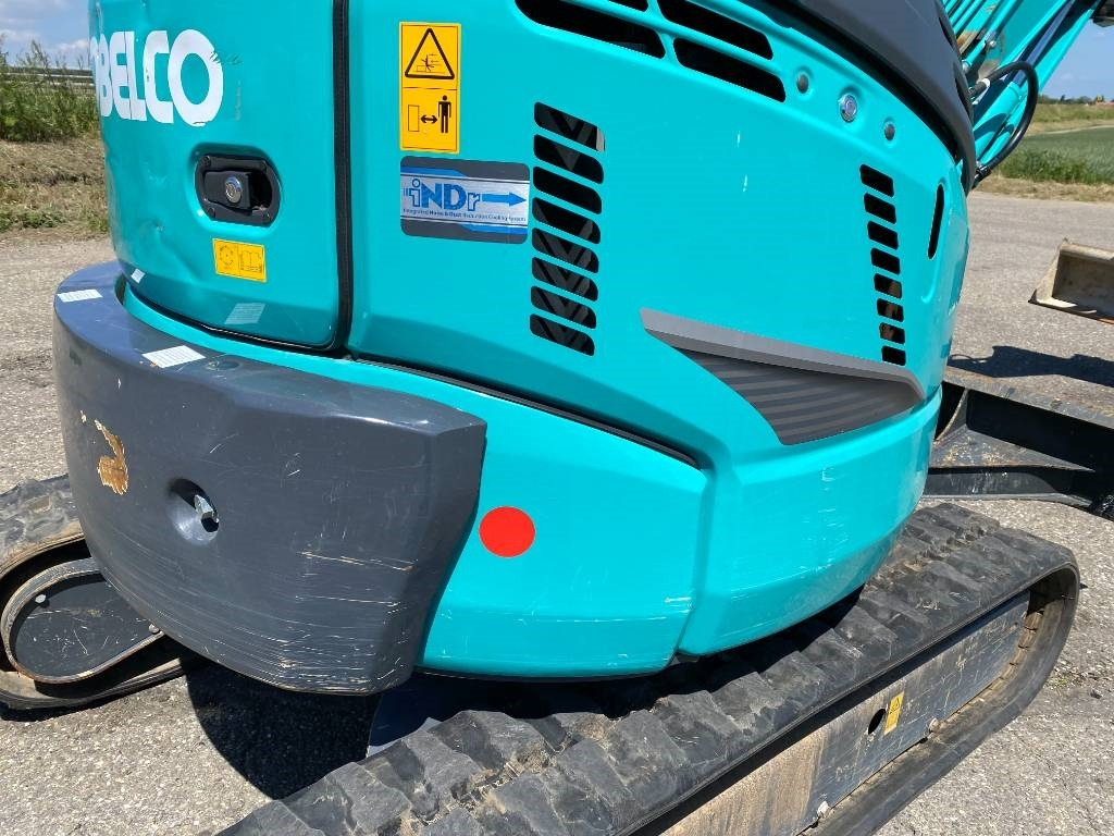 Mini escavadeira Kobelco SK28SR-6E 1er Main Origine Française endommagée: foto 41