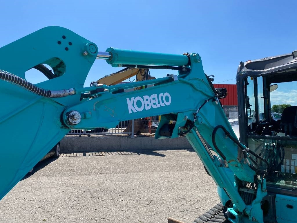 Mini escavadeira Kobelco SK28SR-6E 1er Main Origine Française endommagée: foto 19