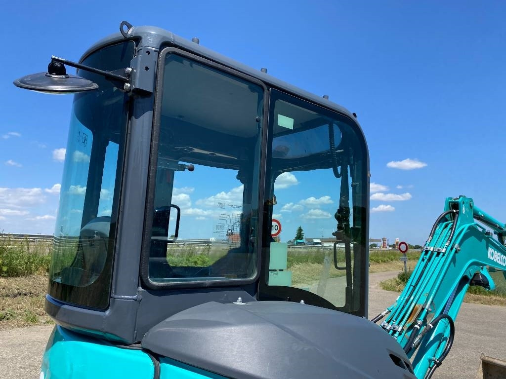 Mini escavadeira Kobelco SK28SR-6E 1er Main Origine Française endommagée: foto 40