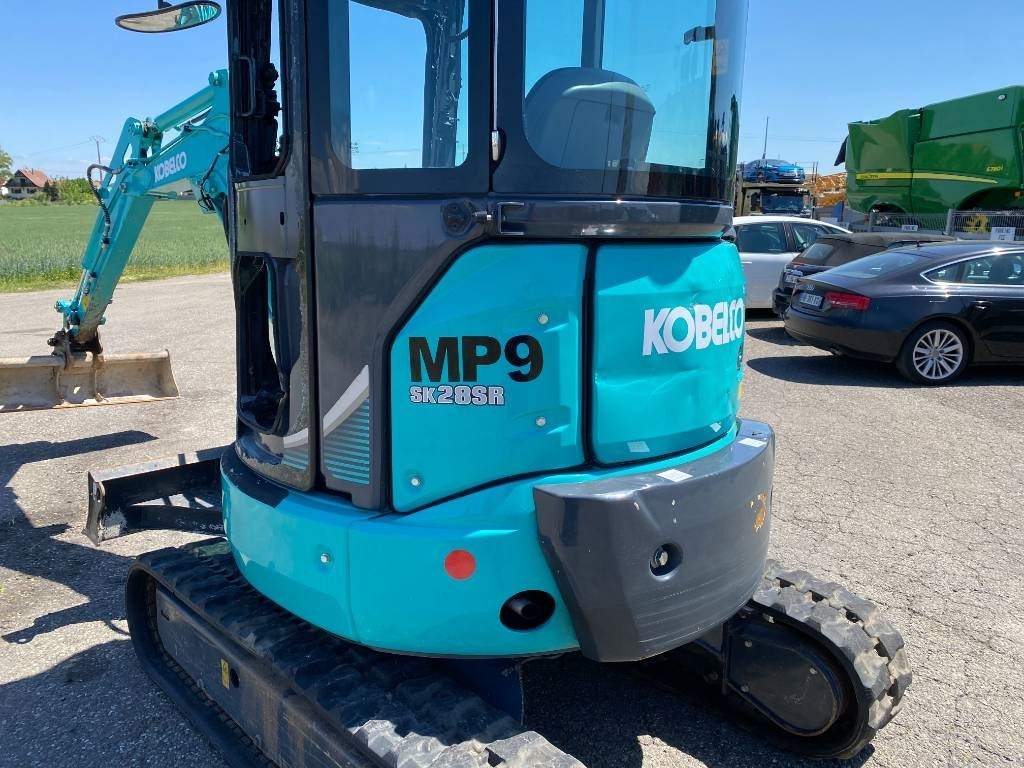 Mini escavadeira Kobelco SK28SR-6E 1er Main Origine Française endommagée: foto 30