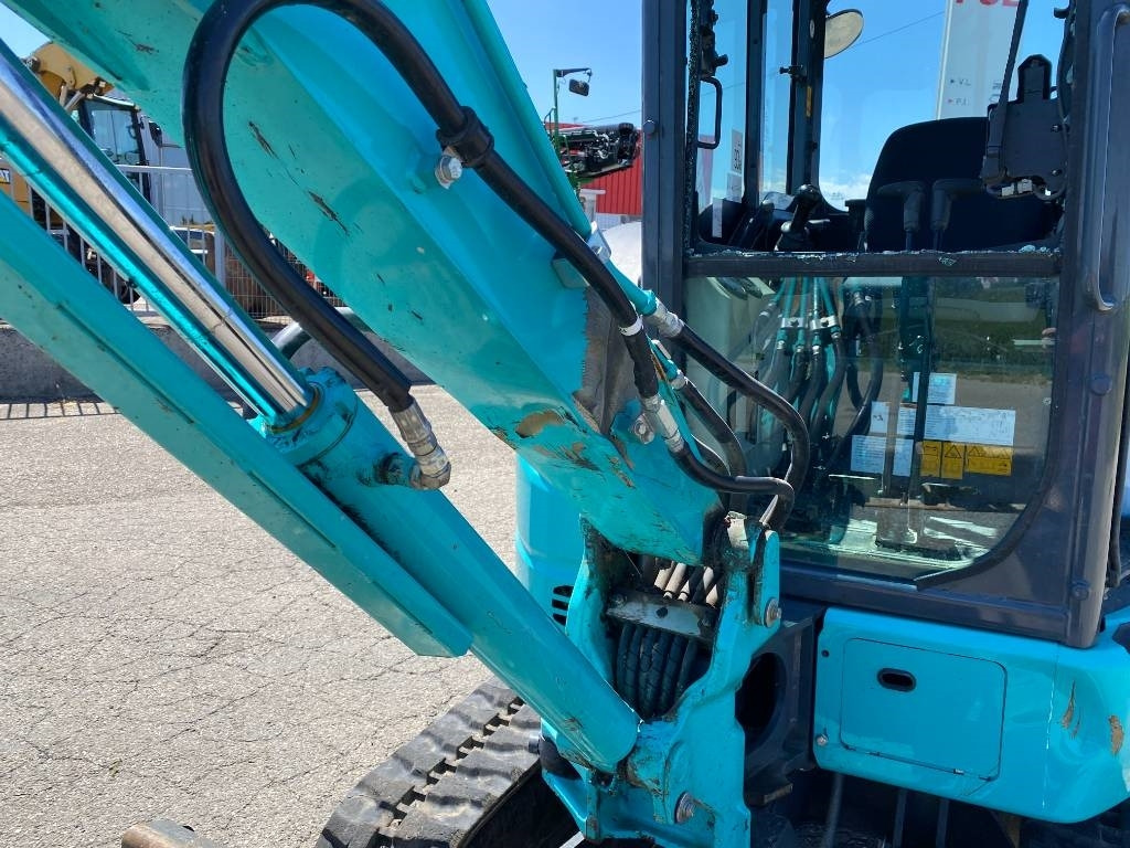 Mini escavadeira Kobelco SK28SR-6E 1er Main Origine Française endommagée: foto 20