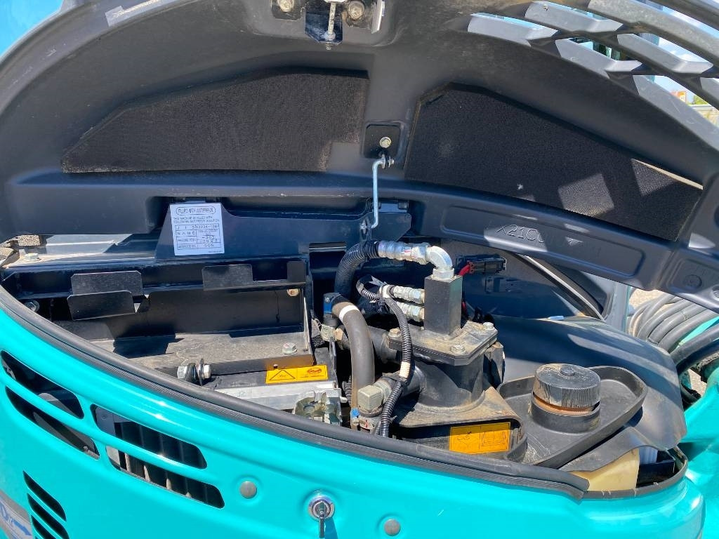 Mini escavadeira Kobelco SK28SR-6E 1er Main Origine Française endommagée: foto 16
