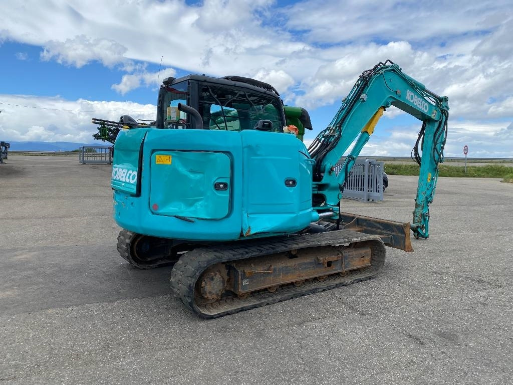 Kobelco SK85 MSR-3E / Certificat CE endommagée - Mini escavadeira: foto 4 Kobelco SK85 MSR-3E / Certificat CE endommagée - Mini escavadeira: foto 4