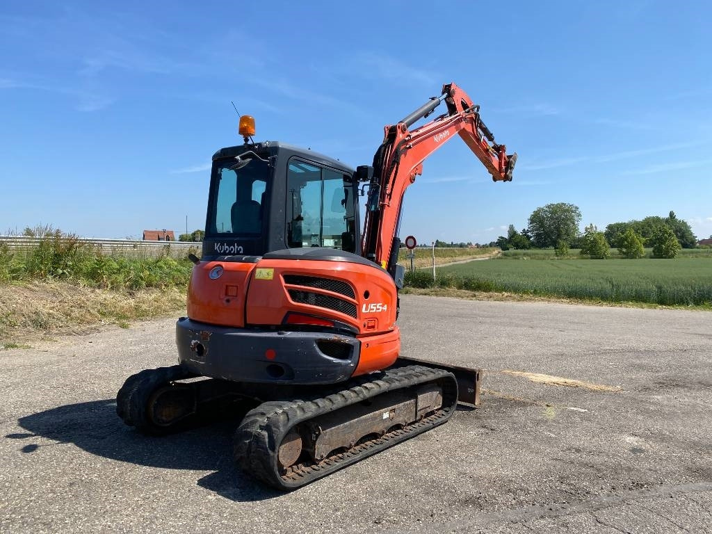 Kubota U55-4 1er Main/Certificat CE endommagée - Mini escavadeira: foto 4 Kubota U55-4 1er Main/Certificat CE endommagée - Mini escavadeira: foto 4