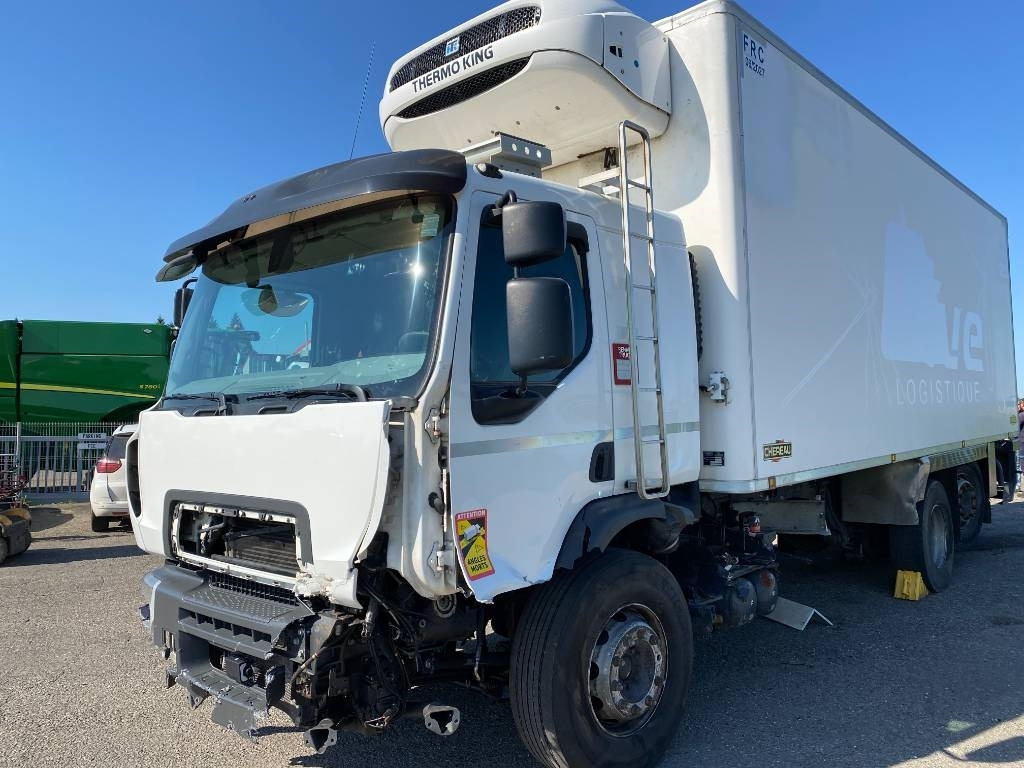 Camião frigorífico Renault D-430 WIDE CHEREAU INOGAM/LEVIAND 120 endommagé: foto 24