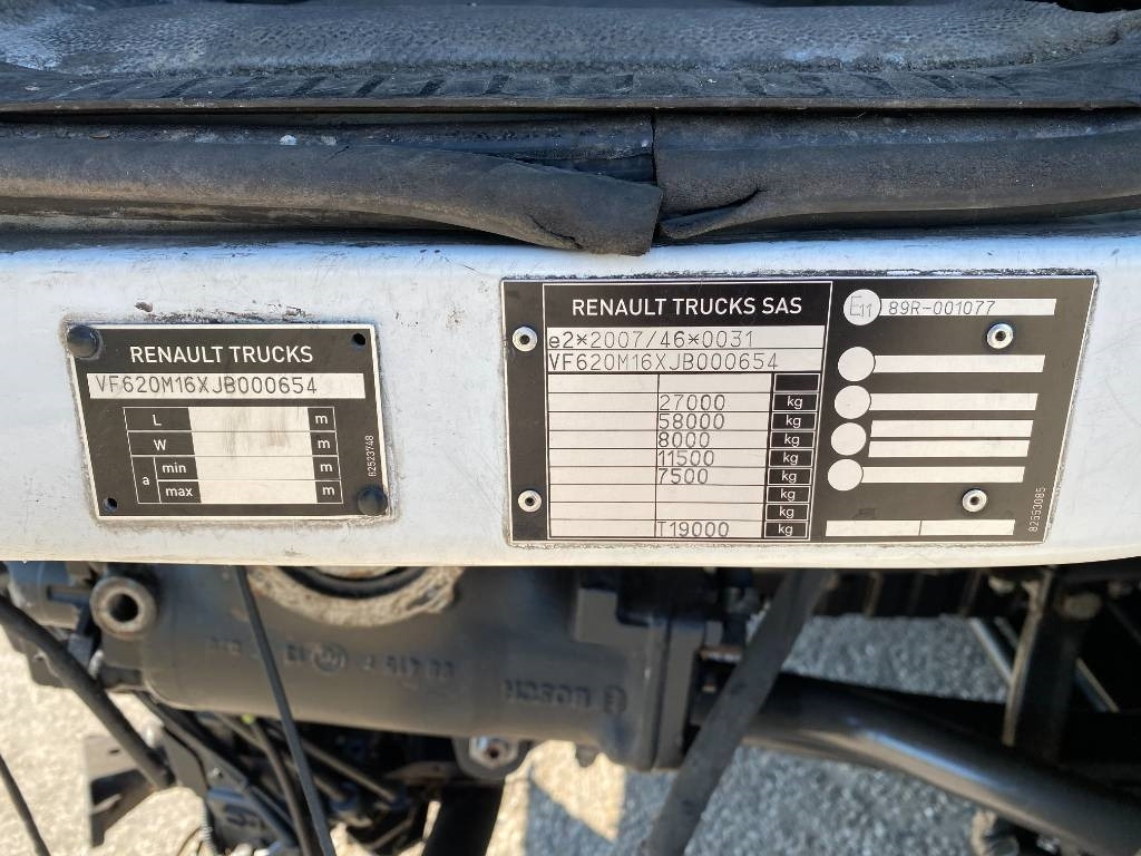 Camião frigorífico Renault D-430 WIDE CHEREAU INOGAM/LEVIAND 120 endommagé: foto 10