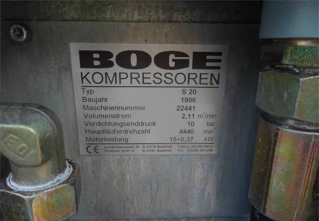 Boge SPRĘŻARKA ŚRUBOWA S20 15KW - Compressor de ar: foto 3 Boge SPRĘŻARKA ŚRUBOWA S20 15KW - Compressor de ar: foto 3