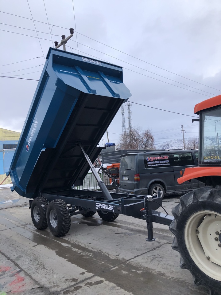 Reboque basculante novo SAYGINLAR 8 TON DUMP TRAILER: foto 7