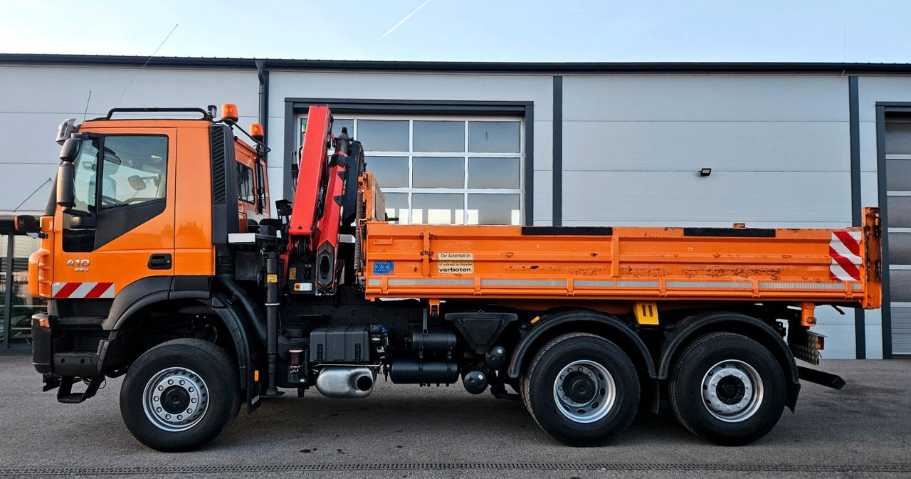 Iveco Trakker 410 6x4-4 EEV Palfinger PK12502 Funk - Camião basculante, Camião grua: foto 5 Iveco Trakker 410 6x4-4 EEV Palfinger PK12502 Funk - Camião basculante, Camião grua: foto 5