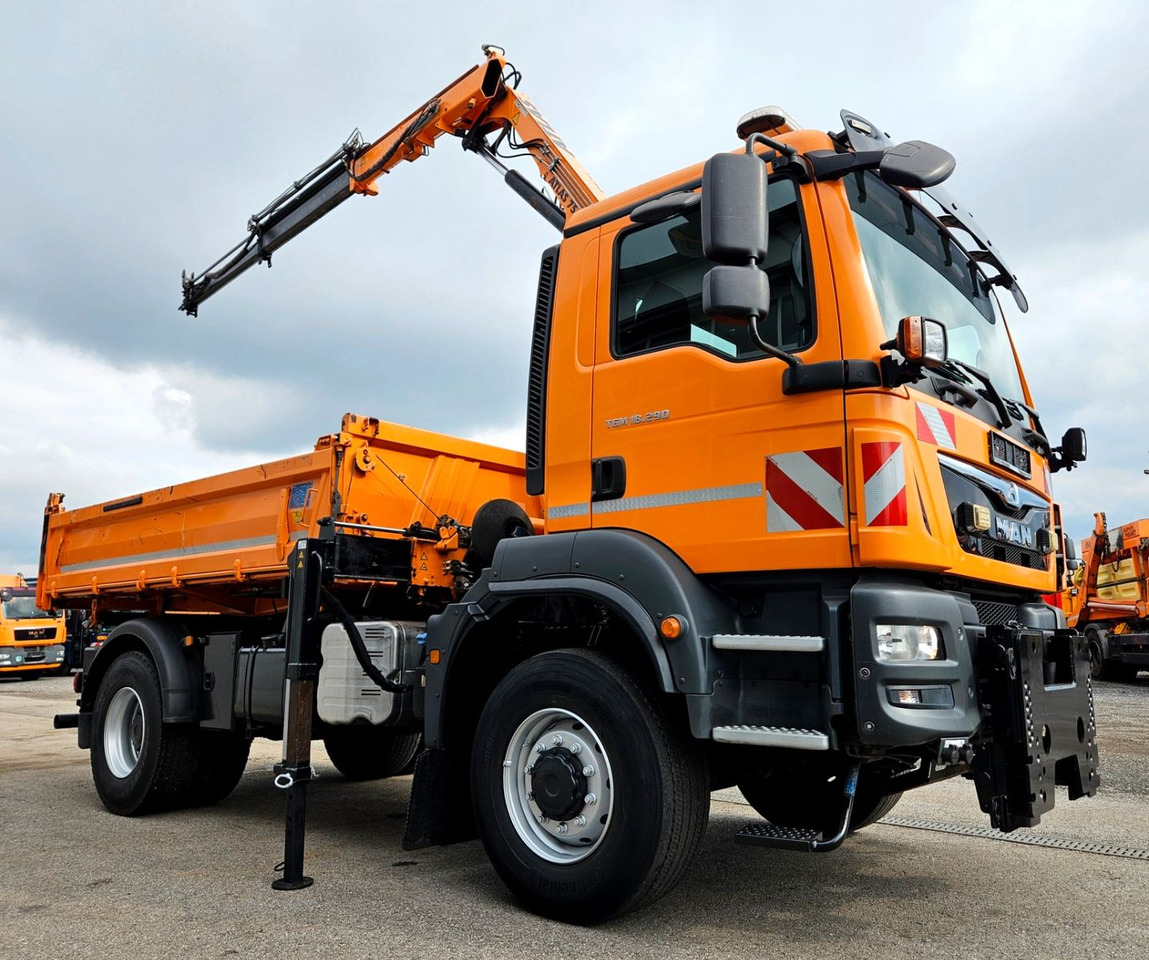 MAN TGM 18.290 4x4 Atlas 75.2 Kran Funk Euro6 - Camião basculante, Camião grua: foto 4 MAN TGM 18.290 4x4 Atlas 75.2 Kran Funk Euro6 - Camião basculante, Camião grua: foto 4