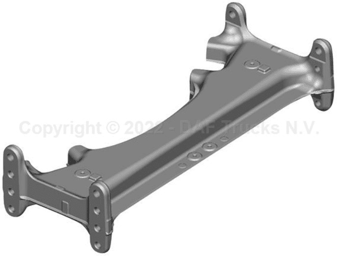 Traversa sospensione DAF XF E6 - Eixo e peças: foto 1 Traversa sospensione DAF XF E6 - Eixo e peças: foto 1