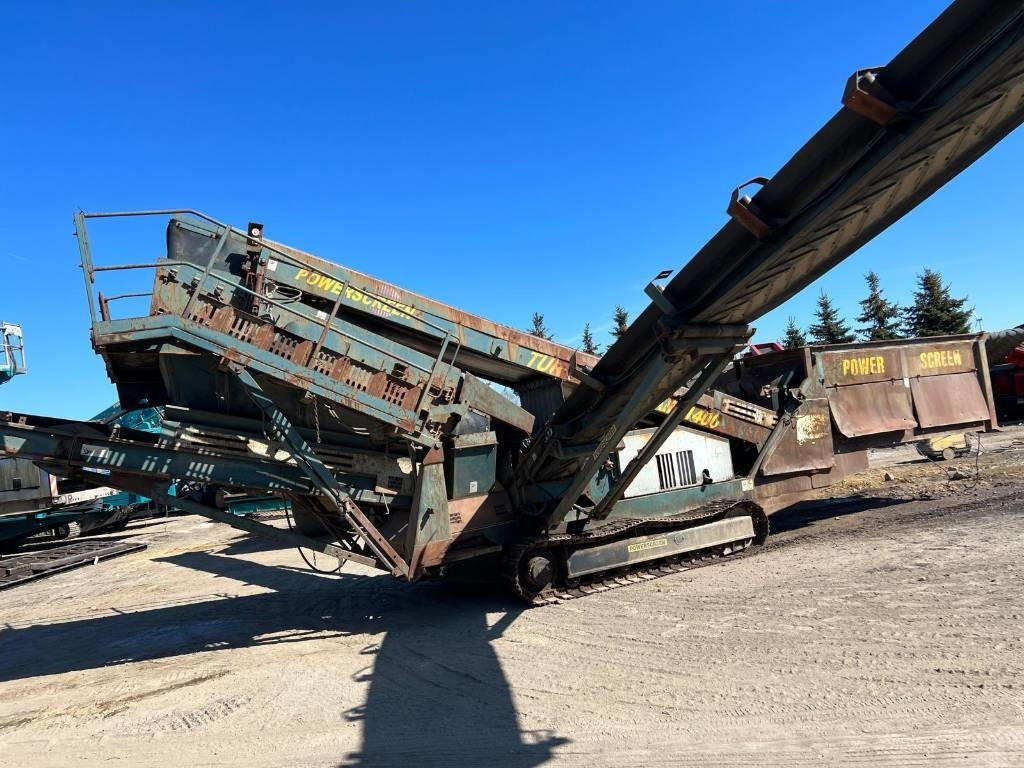 PowerScreen Chieftain 1400 - Peneira vibratória: foto 1 PowerScreen Chieftain 1400 - Peneira vibratória: foto 1