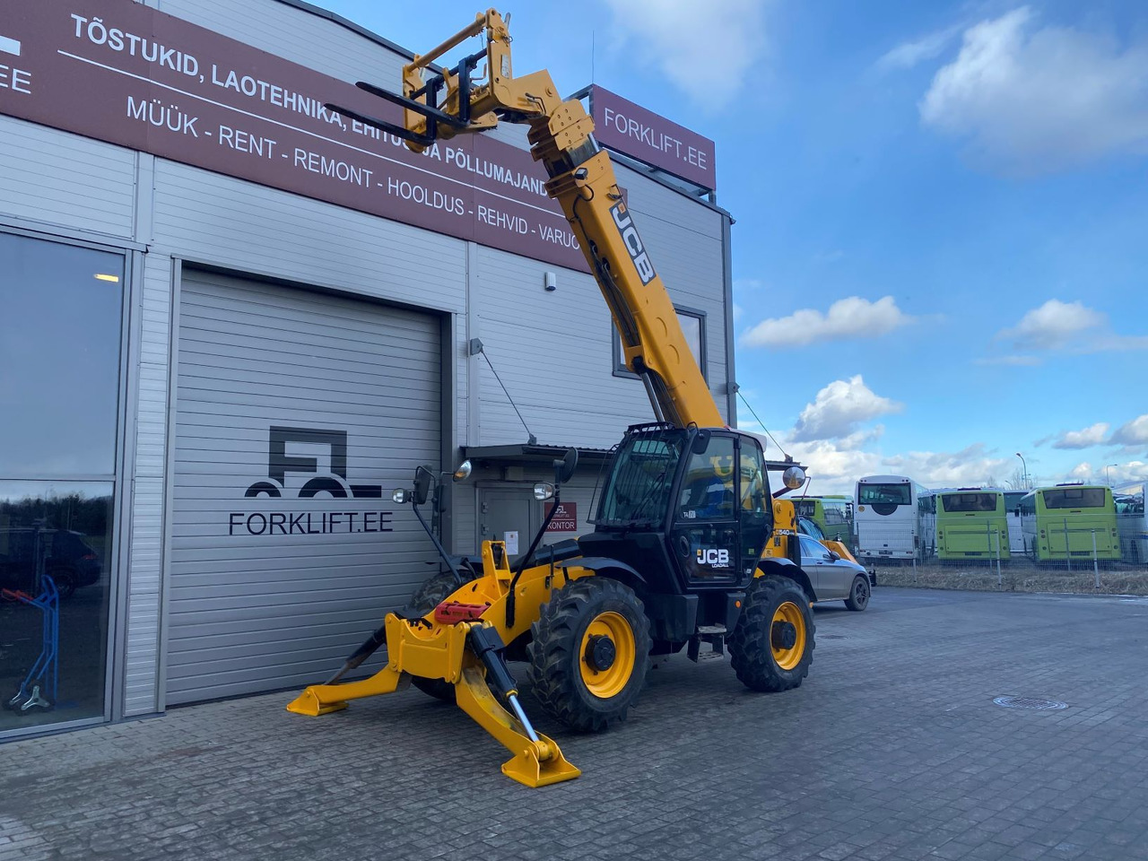 Empilhador telescópico JCB 540-170: foto 10