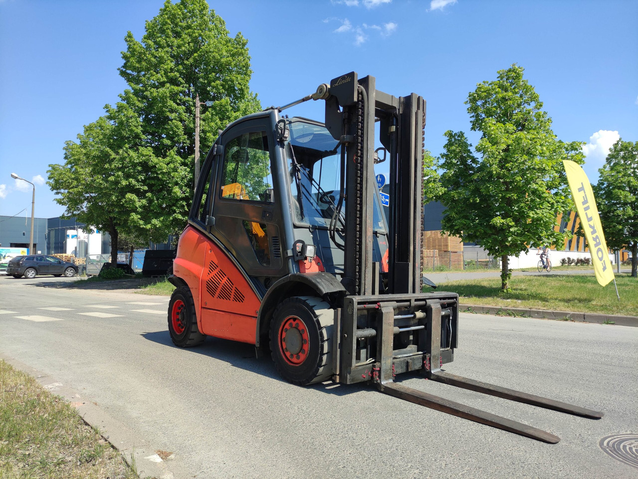 Linde H40D-01 - Empilhador a diesel: foto 2 Linde H40D-01 - Empilhador a diesel: foto 2