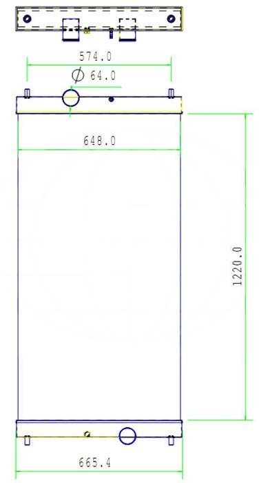 RADIATORE CUMMINS GENERATOR QSX-15G8 TRANSPRO 0130-6299 - Radiador: foto 1 RADIATORE CUMMINS GENERATOR QSX-15G8 TRANSPRO 0130-6299 - Radiador: foto 1