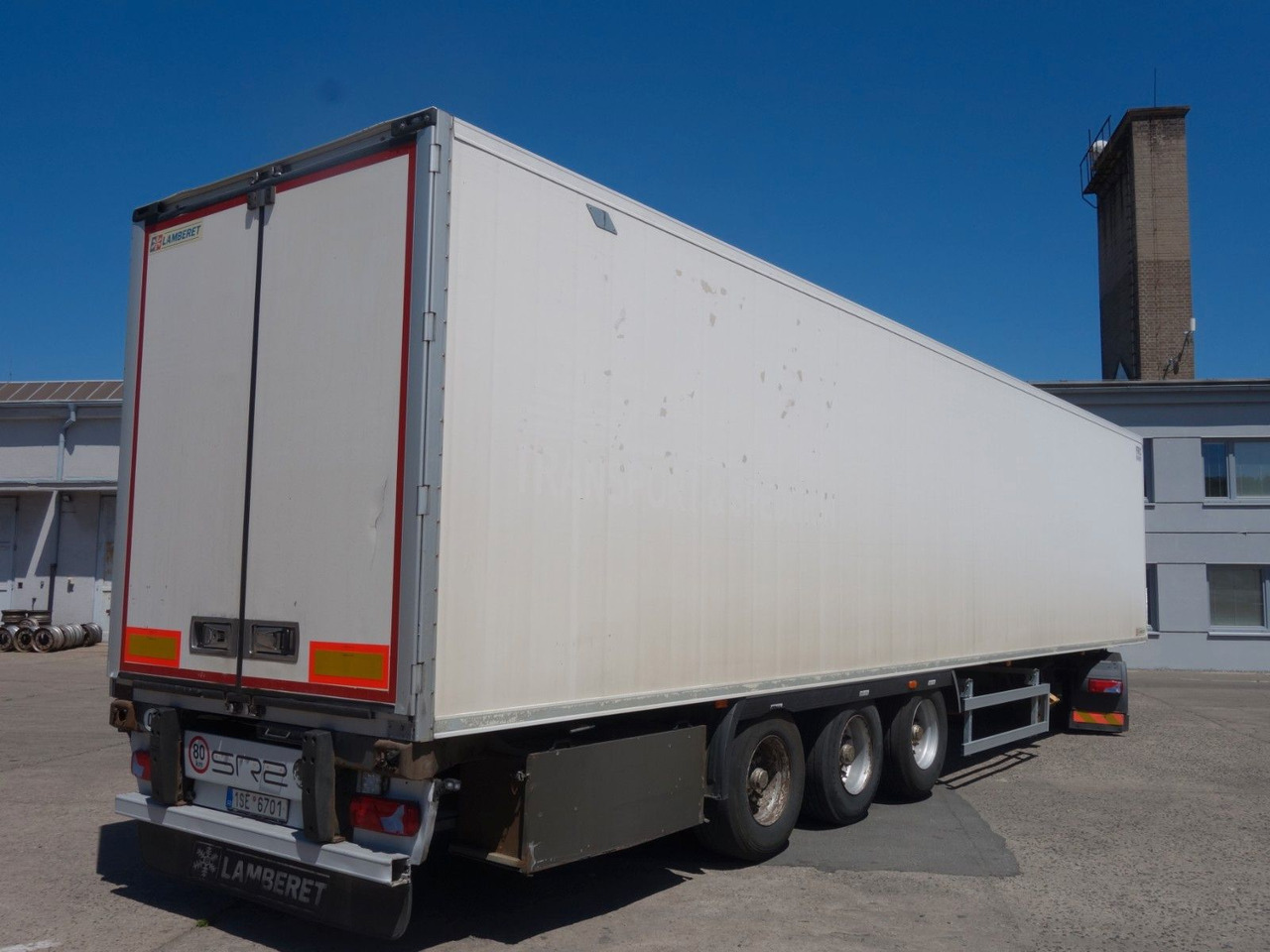 Lamberet LVF S3 mit Carrier 1300, 2.400 BtS. - Semi-reboque frigorífico: foto 4 Lamberet LVF S3 mit Carrier 1300, 2.400 BtS. - Semi-reboque frigorífico: foto 4