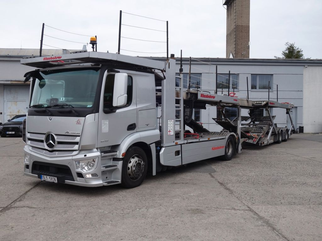 Mercedes-Benz Actros 1843 mit Kässbohrer Metago/Supertrans - Camião transporte de veículos: foto 1 Mercedes-Benz Actros 1843 mit Kässbohrer Metago/Supertrans - Camião transporte de veículos: foto 1