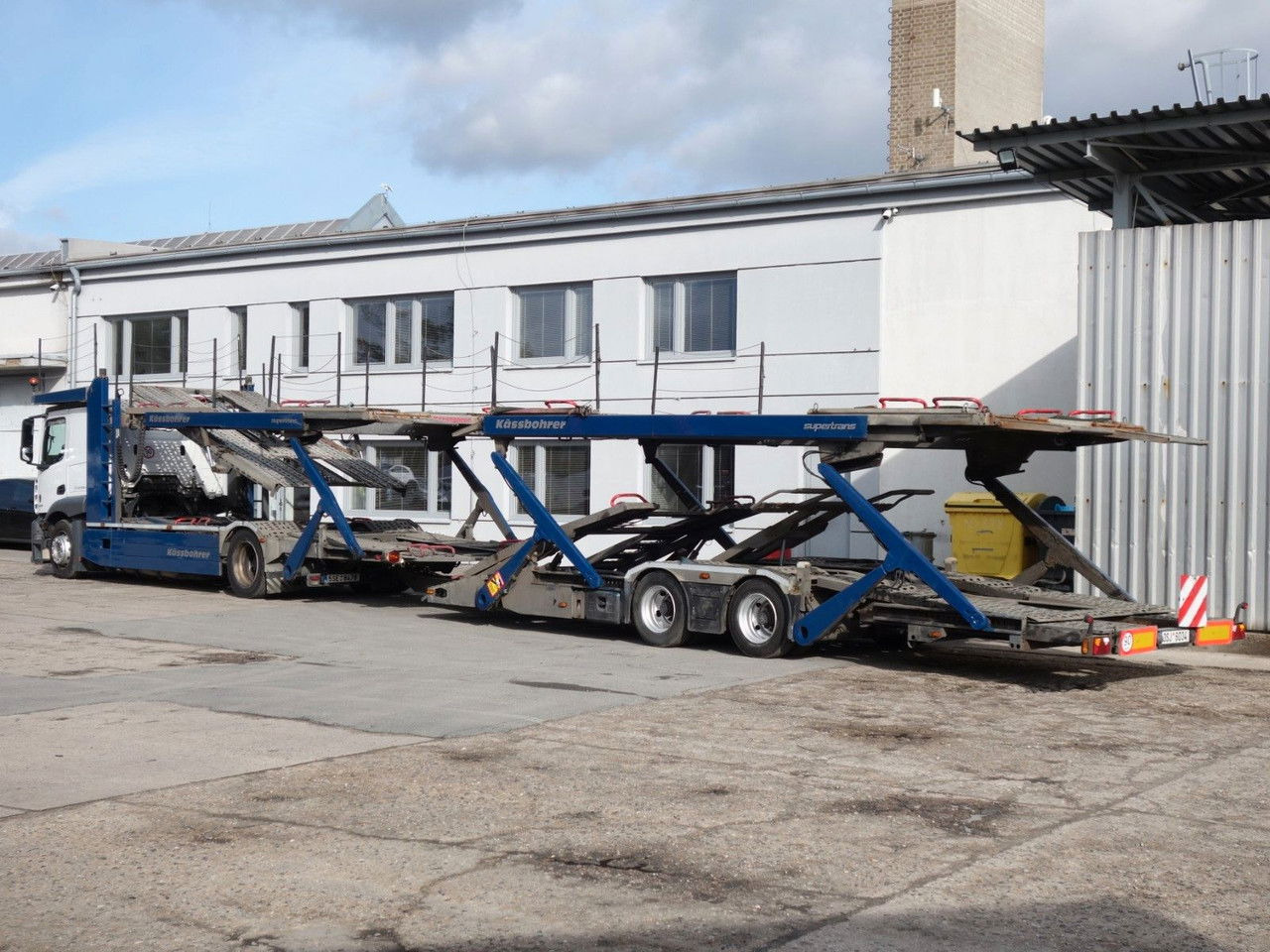 Mercedes-Benz Actros 1843 mit Kässbohrer Supertrans/Supertrans - Camião transporte de veículos: foto 4 Mercedes-Benz Actros 1843 mit Kässbohrer Supertrans/Supertrans - Camião transporte de veículos: foto 4