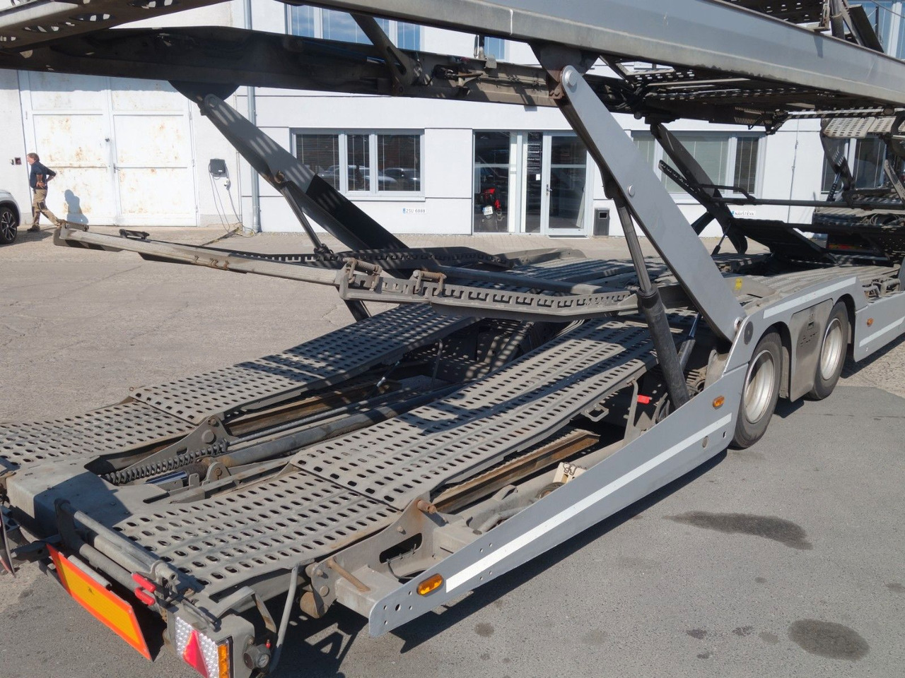 Camião transporte de veículos Mercedes-Benz Actros 1846  mit Euro LOHR, VDI Certificate: foto 7