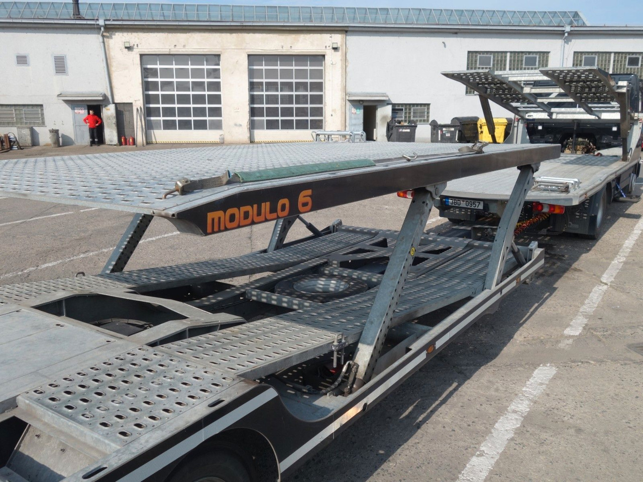 Mercedes-Benz Atego 1530 mit Anhänger für 7 PKW - Camião transporte de veículos: foto 5 Mercedes-Benz Atego 1530 mit Anhänger für 7 PKW - Camião transporte de veículos: foto 5