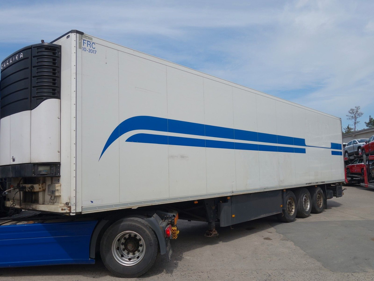 Schmitz Cargobull SKO 24/L mir Carrier 1300, 2 Kammern - Semi-reboque frigorífico: foto 2 Schmitz Cargobull SKO 24/L mir Carrier 1300, 2 Kammern - Semi-reboque frigorífico: foto 2