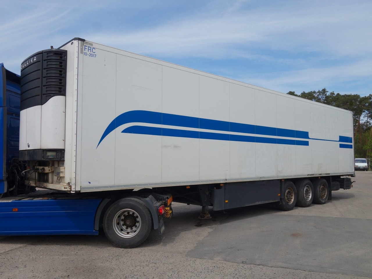 Schmitz Cargobull SKO 24/L mir Carrier 1300, 2 Kammern - Semi-reboque frigorífico: foto 1 Schmitz Cargobull SKO 24/L mir Carrier 1300, 2 Kammern - Semi-reboque frigorífico: foto 1