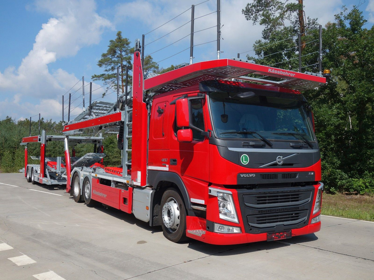 Volvo FM 460 6x2 Kassbohre Metago Pro / Intago tt, VDI - Camião transporte de veículos: foto 2 Volvo FM 460 6x2 Kassbohre Metago Pro / Intago tt, VDI - Camião transporte de veículos: foto 2