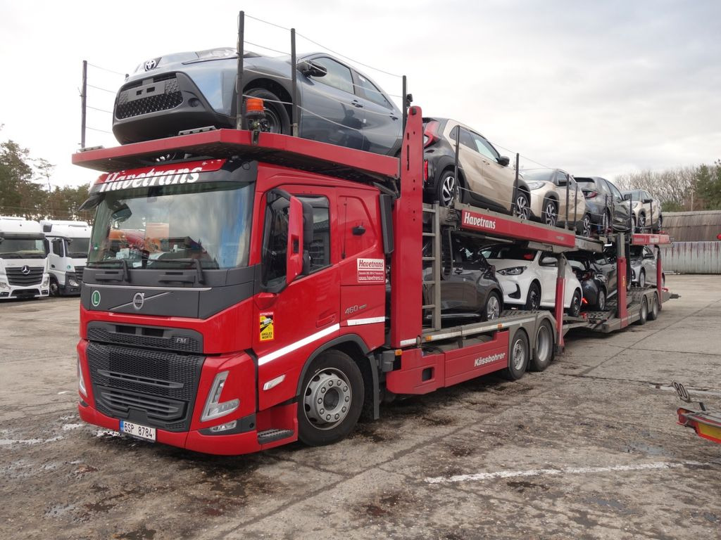 Volvo FM 460 6x2 Kassbohre Metago Pro / Intago tt, VDI - Camião transporte de veículos: foto 1 Volvo FM 460 6x2 Kassbohre Metago Pro / Intago tt, VDI - Camião transporte de veículos: foto 1