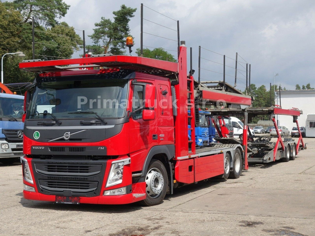 Volvo FM 460 6x2 Kassbohrer Metago/Supertrans - Camião transporte de veículos: foto 1 Volvo FM 460 6x2 Kassbohrer Metago/Supertrans - Camião transporte de veículos: foto 1